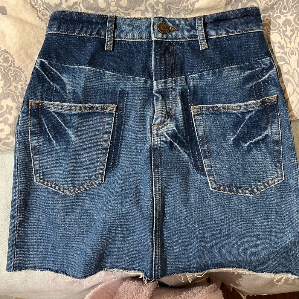 SANDRO PARIS Women’s Denim Skirt Size 1